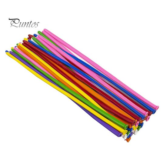 

100 шт. длинных воздушных шаров из латекса, скручивающихся воздушных шаров, сделай сам, воздушные шары в виде животных, детские карнавальные принадлежности для вечеринок на день рождения, свадьбу разноцветный