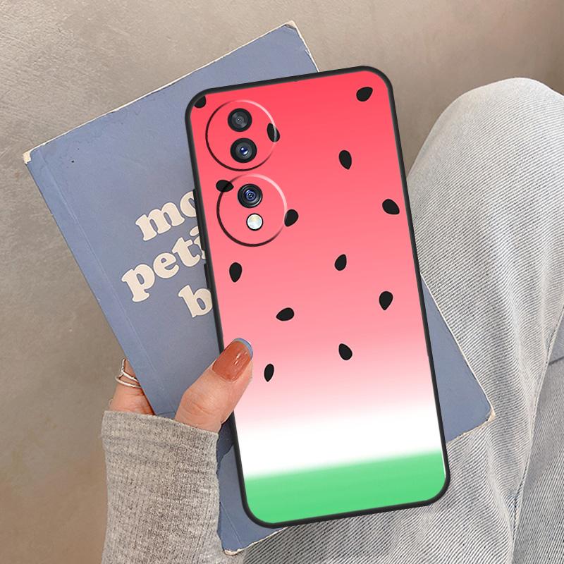 Sommerfrucht Wassermelone Für Honor Magic 6 7 8 Pro Hülle Für Honor 400 200 Lite 50 70 90 X8c X8b X9a X9b X9c X9d Win RT