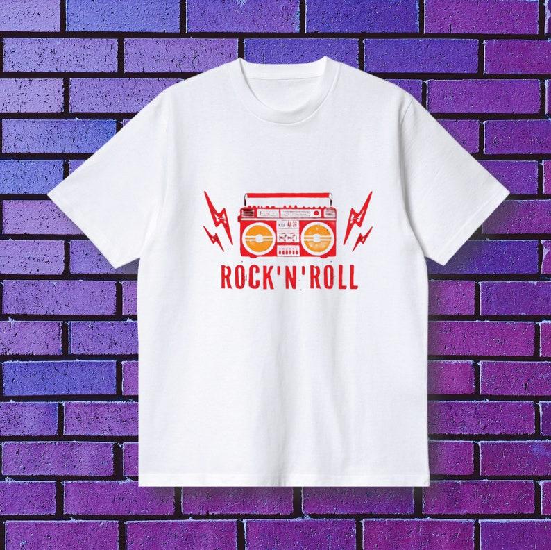 Rock n Roll Radio Tee - Rock n Roll Tshirt - Rock Music Tees- Metal Music - Gift For Him - Gift For Her - Birtday Gifts - Vintage Shirt 140