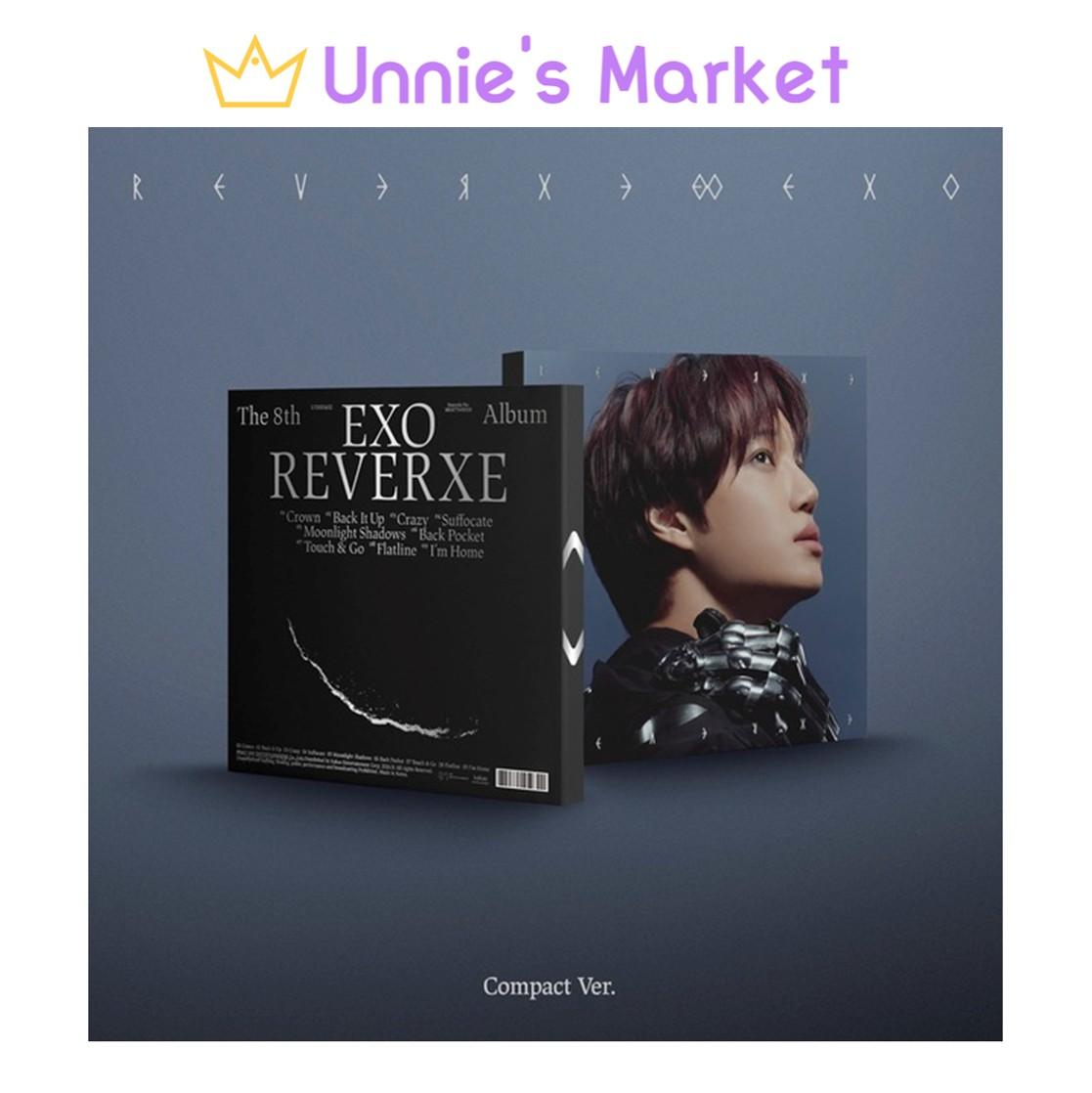 (Компактная версия) EXO [REVERXE] 8-й альбом + Бесплатный подарок Random ver. 1EA