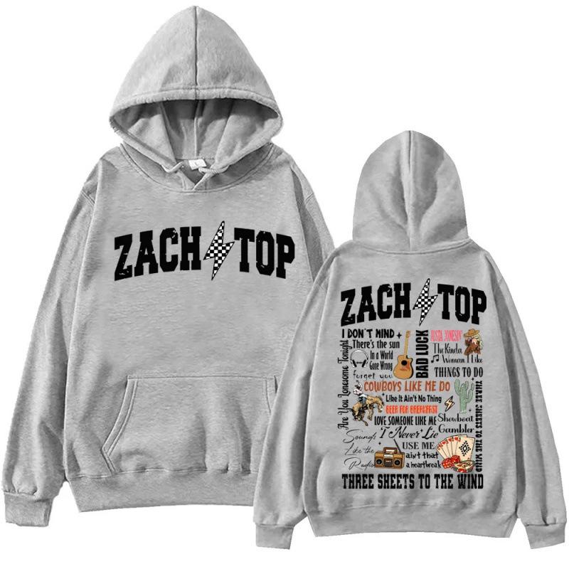 European Crosses Size: Zach Top - Ain't In It For My Health Hoodie