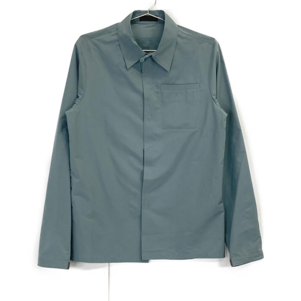 Prada SC537 2020 Light Blue Polyester Shirt Tops XS Blue grayUsed