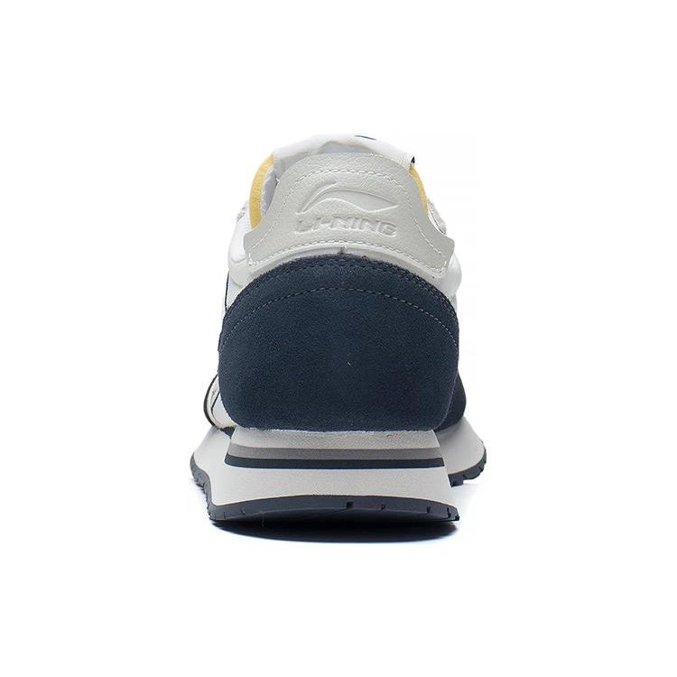 Li-Ning Non-Slip Wear-Resistant Low-Top Sports Casual Shoes Men Sneakers Black White Gray AGCS357-4