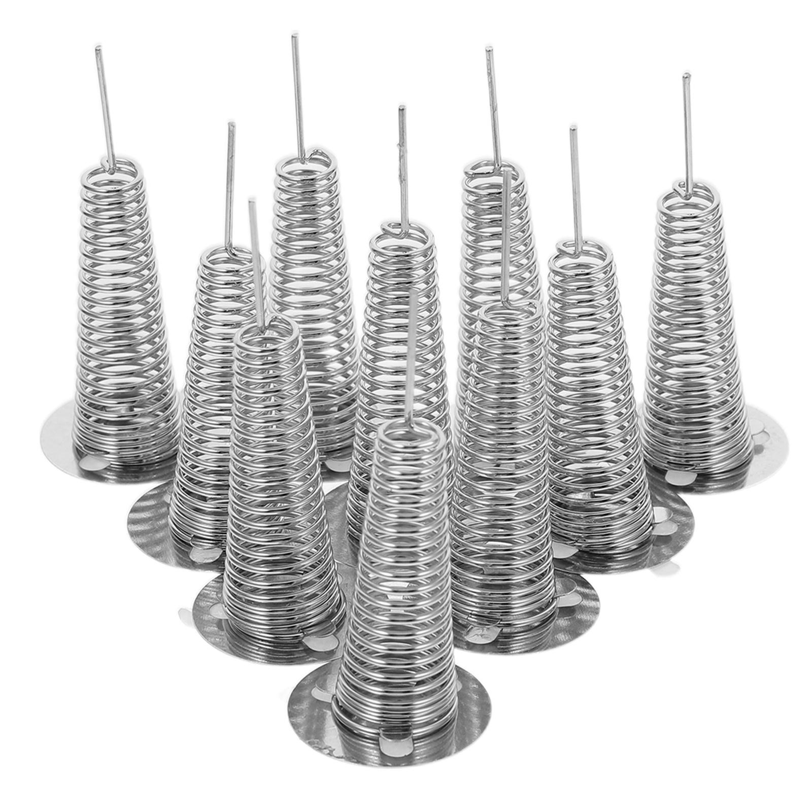 

10Pcs Car Dashboard Spring Base Head Shaking Stand for Bobblehead Dashboard Decorations Metal Stable Adhesive Dance Shake Base other