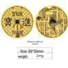 Pure Gold "Princess Luck" Phone Sticker – Wealth & Treasure Gold Leaf Design for Prosperity & Fortune