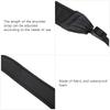 Portable   Digital Camera Antiskid Elastic Shockabsorbing Shoulder Strap(black )