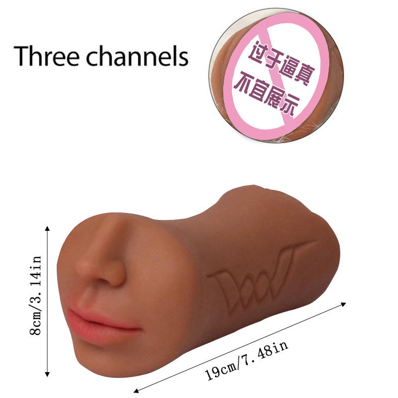 Three-Way Male Pleasure Cup: Triple Simulation, Adult Toy
