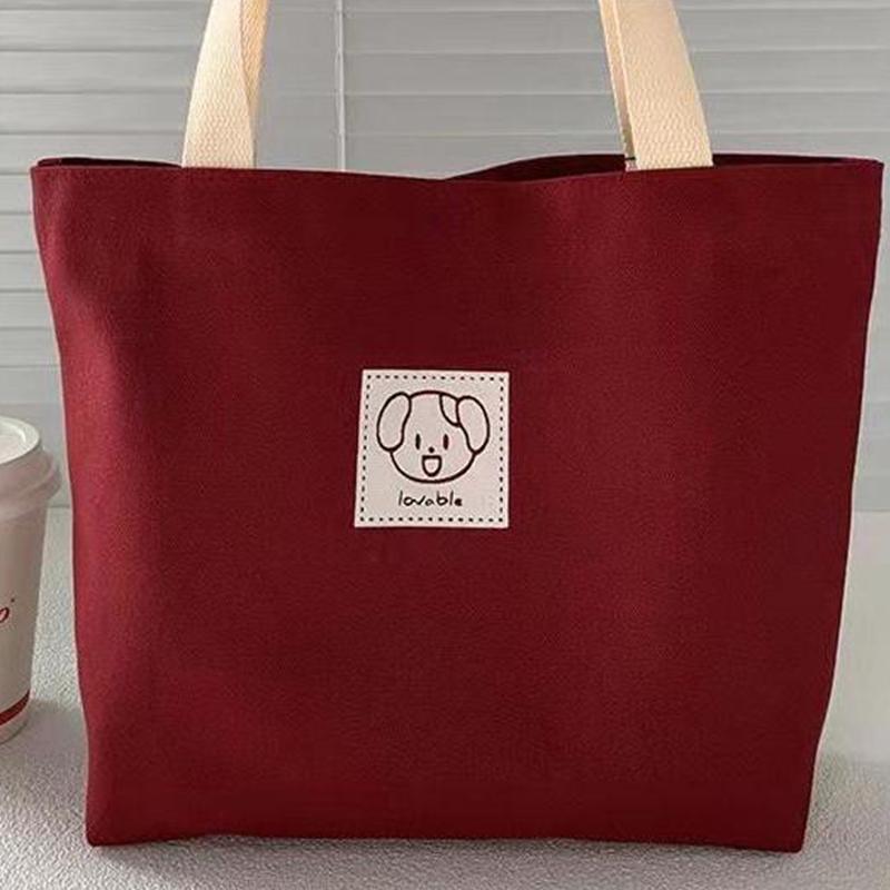 Borsa in tela da donna, grande capacità, semplice, a tracolla, borsa da viaggio