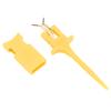 Test Hook Mini IC Testing Clip PA for Electronic Experiment Repairing MaintenanceYellow