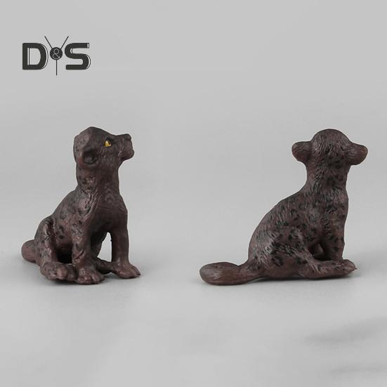1/5Pcs PVC Leopard Model Realistic Roaring Walking Leopard Figurine Statue Sculpture Desktop Decoration Ornament Kids Educational Wild Animal Toy