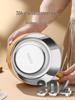 Creative Stainless Steel Rice Bowl & Chopsticks Set: Cartoon Style, Ideal for Dormitory & Outdoor Use