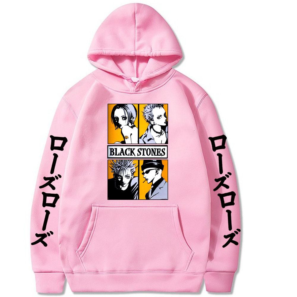 Oosaki Nana Autumn Winter Hoodie Fashion Design Men's Women's Sweatshirt Fleece Oversized Couples Casual Streetwear Hoodies