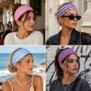 Sweat-absorbent Makeup Headband Elastic Women's Hairband Fashion Sport Hairband  Daily Use