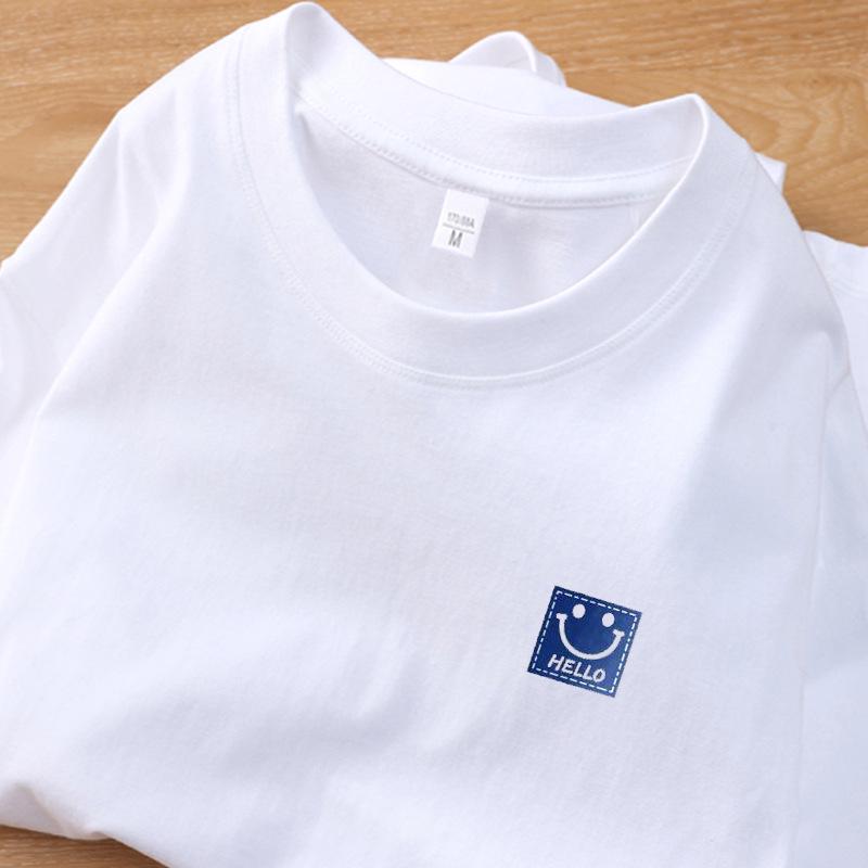 Unisex Trendy Printed Cotton Short Sleeve T-Shirt - Summer Fashion