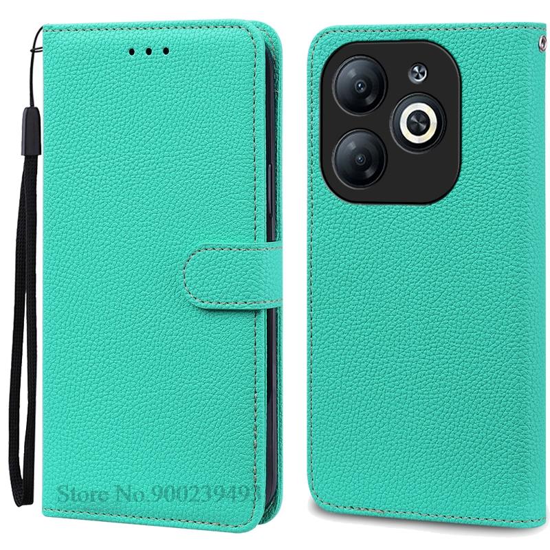 For Infinix Smart 8 / Smart 8 Pro Case Wallet Leather Flip Cover For Infinix Smart 8 Case 8 Plus X6525 X6525D X6525B Phone Cover