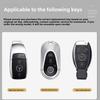 RPO5   For Mercedes Benz W206 W223 C S Class S350 C200 C260 C300 S400 S450 S500 S480 S580 TPU Car Key Case Cover Remote Holder Keychain
