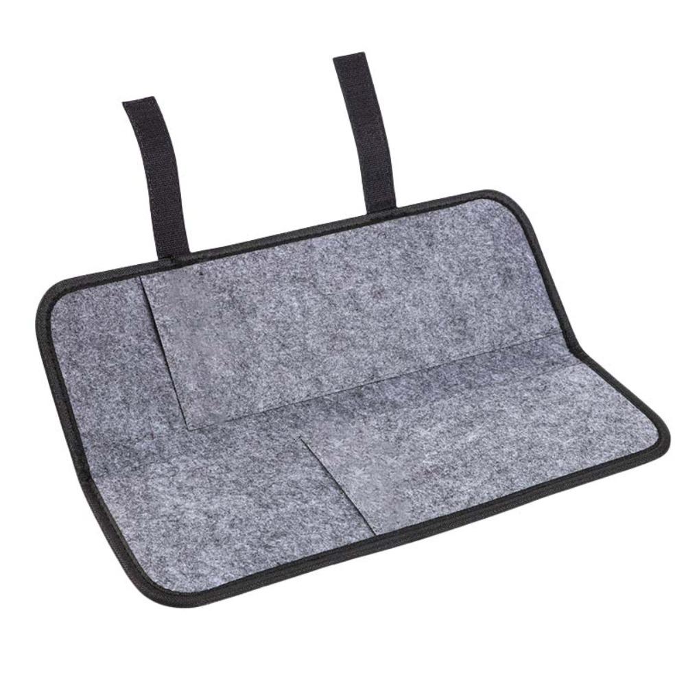 Felt Curling Iron Bag Heat-Resistant Dustproof Straightener Storage Pouch HighTemperature Curling Iron Insulation Mat