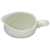 NARUMI Milk Pitcher Creamer Silky White 130cc White Cute Relief Microwave Warming Dishwasher Safe Gift Box 9968-4263P