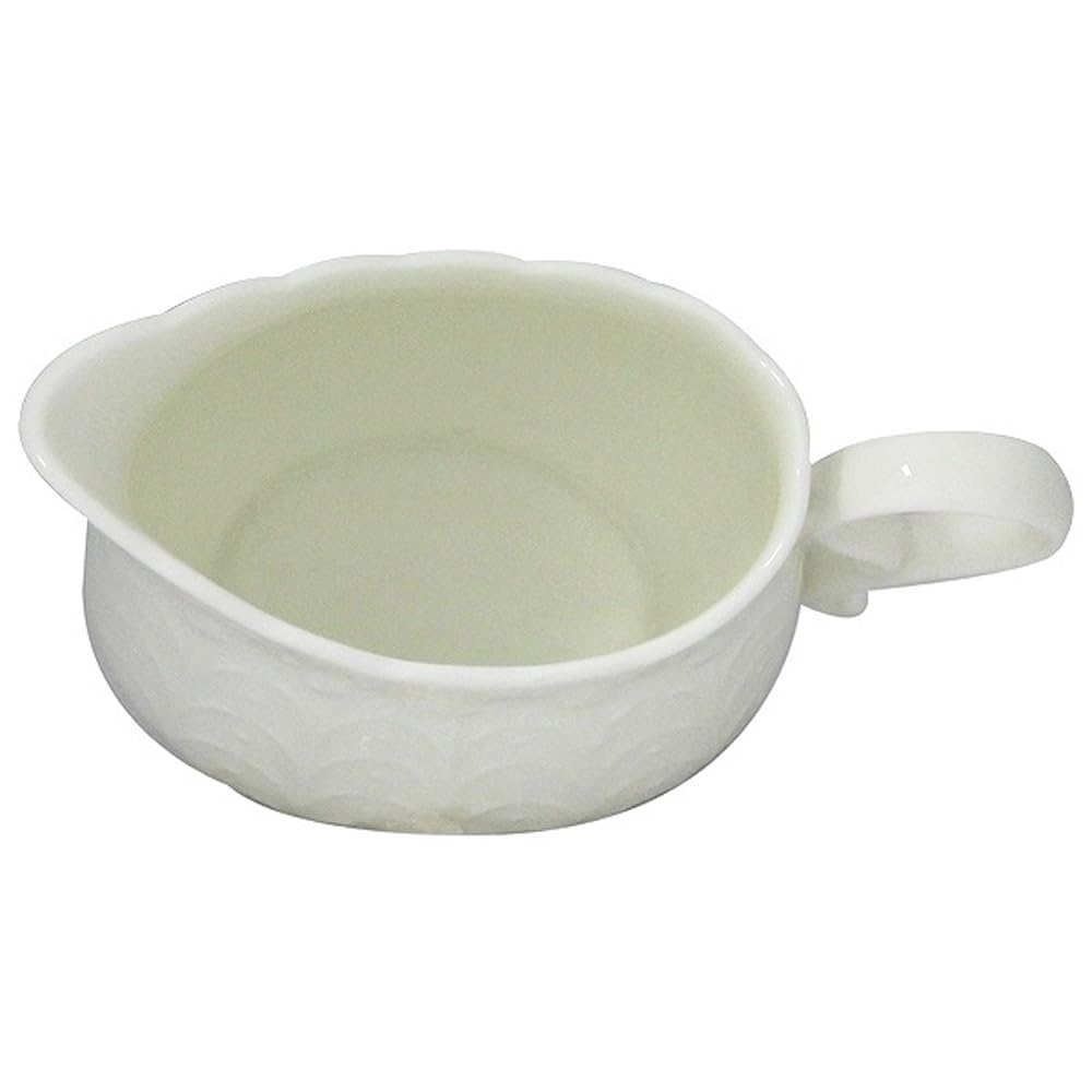 NARUMI Milk Pitcher Creamer Silky White 130cc White Cute Relief Microwave Warming Dishwasher Safe Gift Box 9968-4263P