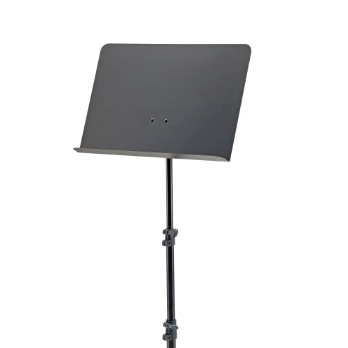 K&M Orchestra Music Stand with Steel Surface [11870] Color: Black