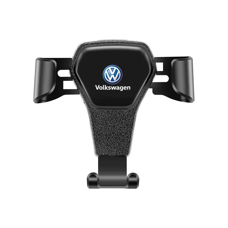 Lmn1 Gravity Car Phone Holder Air Vent GPS Stand Accessories For VW Golf Tiguan Jetta Transporter Passat GTI GTD Polo Touran Scirocco
