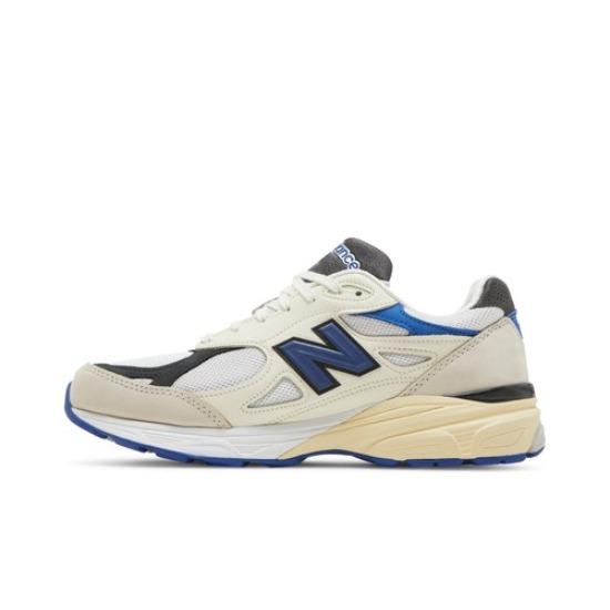 New Balance Teddy Santis X 990v3 Made In USA White Blue M990WB3