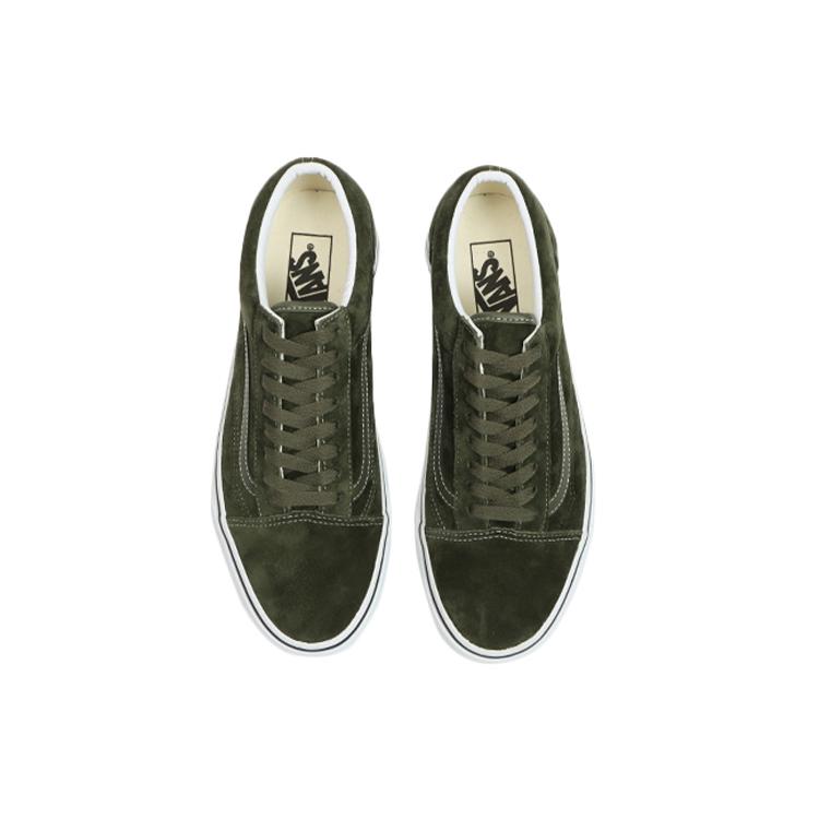 Old Skool Vans 'Pig Suede - Olive' VN0A3WKT4QV