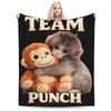Sad Monkey Punch Blanket Soft Comfy  Throw Blanket Winter Adults Girls Outdoor Camping Bedspread