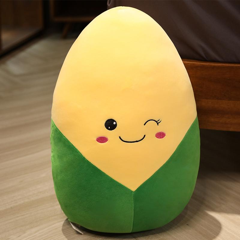 New Cartoon Smile Carrot Chili Corn Plush Toy Cute Simulation Eggplant Carrot Pillow Dolls Stuffed Soft Toys for Children Gift