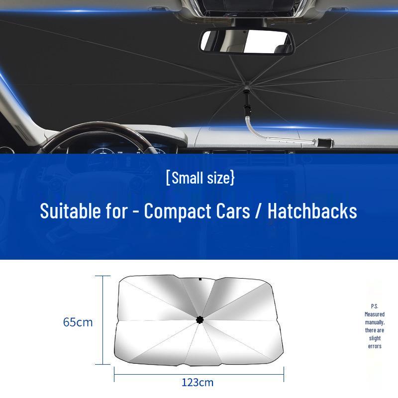Thickened Windshield Sunshade Umbrella - Heat Insulation & Sun Protection