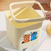 Cartoon Desktop Trash Can Cute Small Waste Bin Funny Tabletop Wastebasket Mini Trash Bin for Home Office Desk Vanity Table