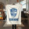 Custom Name Meidericher SV 02 Duisburg Flannel Blanket, High quality Comfortable for All Seasons, Home Decor, Warmth and Comfort