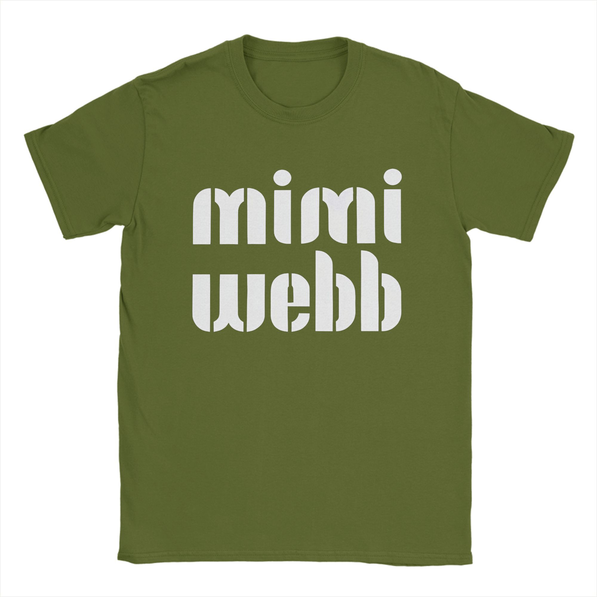 

Humor Mimi Webb T-Shirts Men Round Neck Pure Cotton T Shirts Short Sleeve Tee Shirt 6XL Clothes 4XL