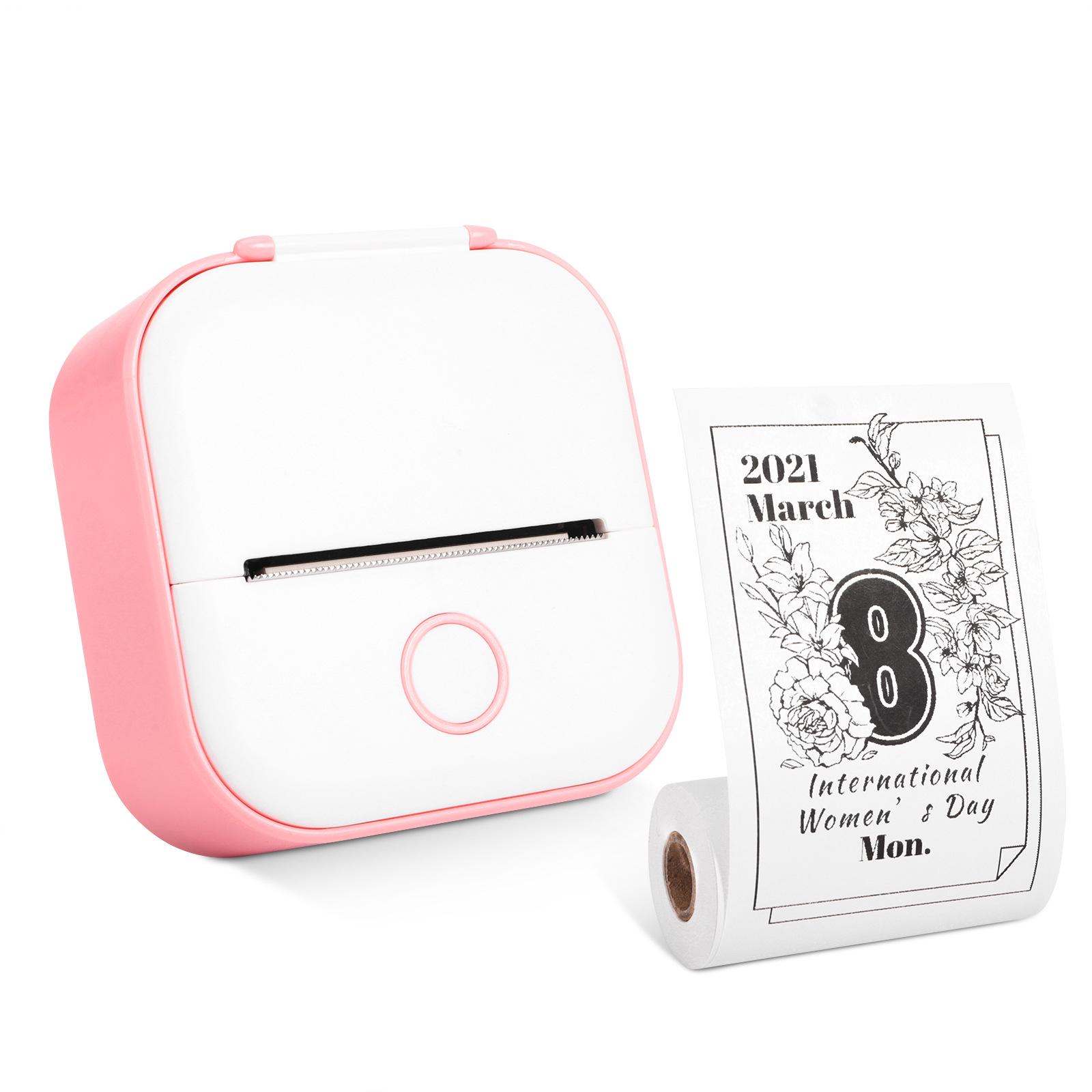 Phomemo T02 Bluetooth Mini Label Printer - Portable Home Thermal Printer.