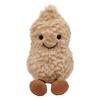 Niedliche kleine Erdnuss Plüschpuppe Wohnzimmer Dekoration Taschenanhänger Kawaii Weicher Plüsch Interaktives Spielzeug Geschenk