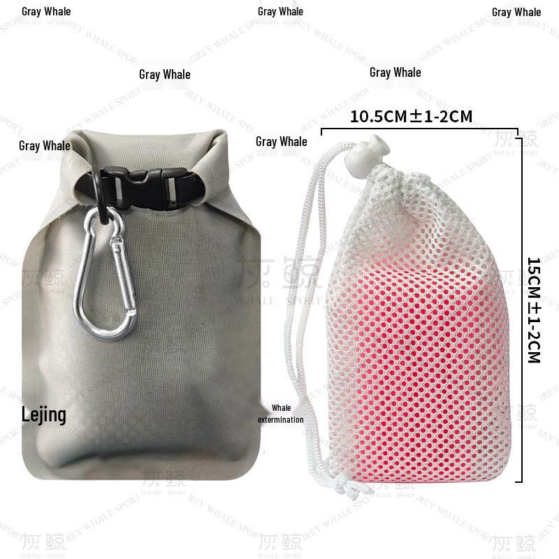 Portable Leakproof Soap Bag: Waterproof and Moisture-Evaporating Toiletry Dispenser.