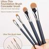 1pcs Upgraded Flat Circular Ultra-Thin Concealer Foundation Makeup Brushes For Liquid Foundation And Concealer Contour Brush