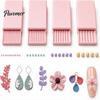 Precision Bead Making Machine 4Pcs Clay Gel Ball Roller Maker Tool, 2mm 3mm 4mm 5mm Roller, Polymer Shaping Molds for DIY Earring, Flower Jewelry Nail