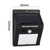 NuFeng Solar Motion Sensor Wall Light