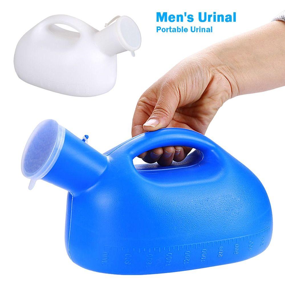 2000ml Capacity Large Capacity Urinal Plastic Material Travel Urinal For Bedridden Elderly