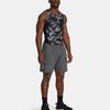 Under Armour Ua Tech™ Letter Print Breathable Woven Casual Shorts Men Shorts Dark-Gray 1383356-025