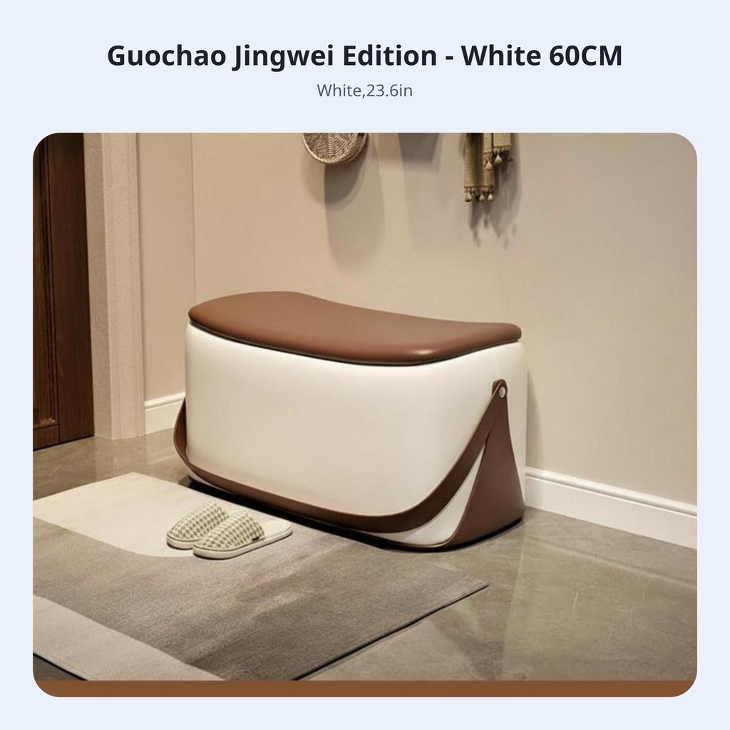 Saddledesign Entryway Bench Multi-Functional Design Upholstered Ottoman Comfortable Padded Seat Safety Hinge for Hallway, Closet