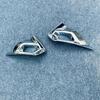 For Nissan Note E13     ABS Chrome front Rear Reflector Fog Light Lamp Cover Trim Bezel Frame Styling Garnish