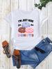 Donuts Graphic I'm Just Here for the Donuts T-shirt