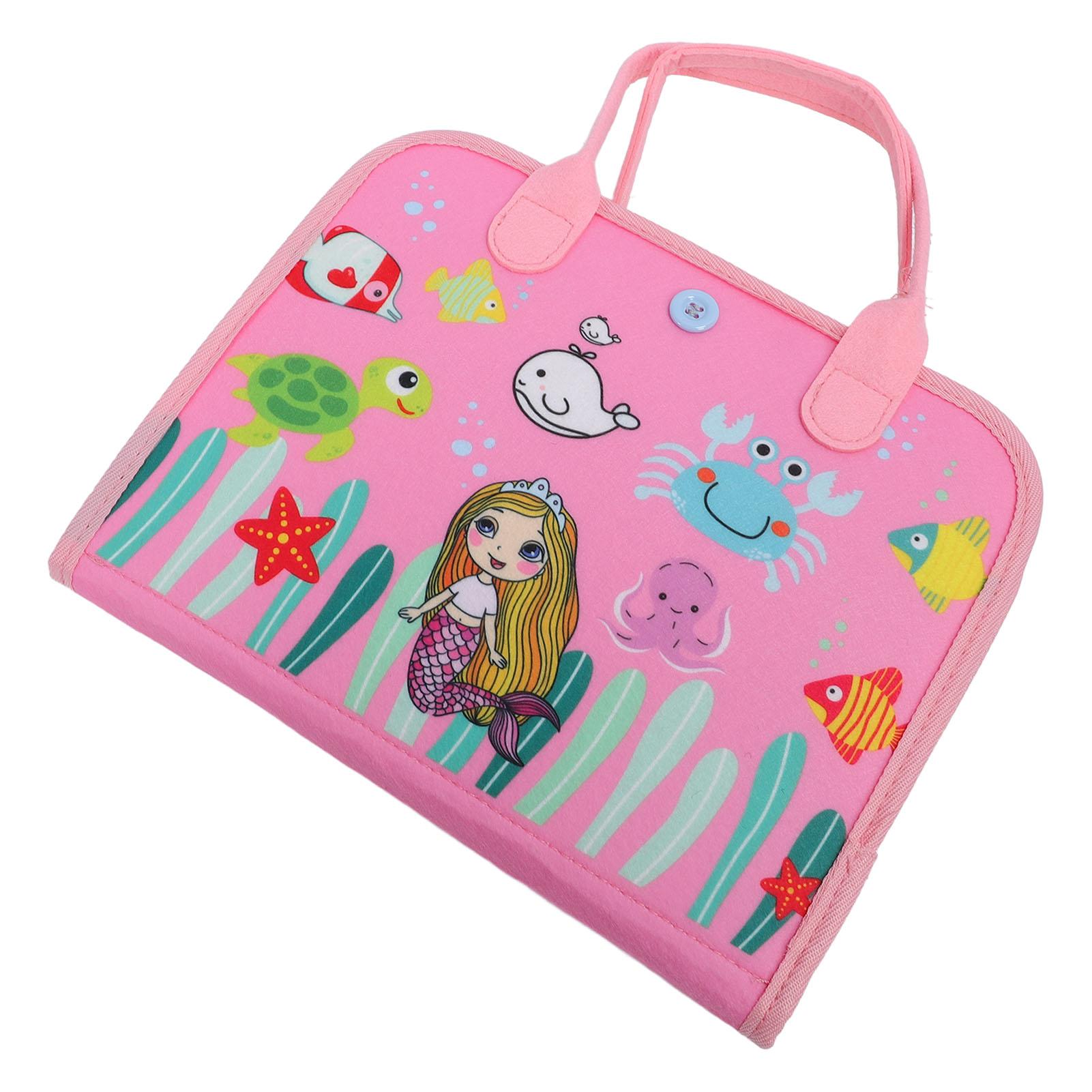 

Toddler Activity Board Develop Fine Motor Skills Educational Activity Sensory Board Preschool розовый