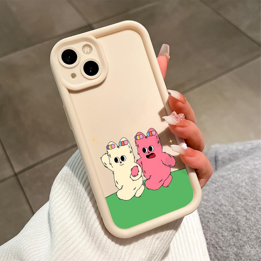 Soft Silicone Phone Casing Full Cover Camera Shockproof Protection Case for Samsung Xiaomi Redmi Poco