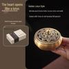 Pure Copper Incense Burner: Indoor Household Use for Agarwood & Sandalwood Fumigation, Includes Tray and Incense Seal.