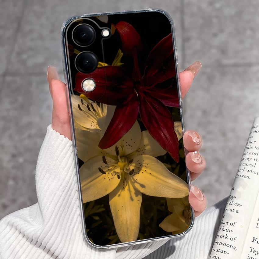 Fashion Casing For Vivo Y04 Y02 Y02a Y02s Y400 Pro X200 Ultra X200s Phone Case Lovely Cat Panda Shell Transparent TPU Soft Silicone Shockproof Housing