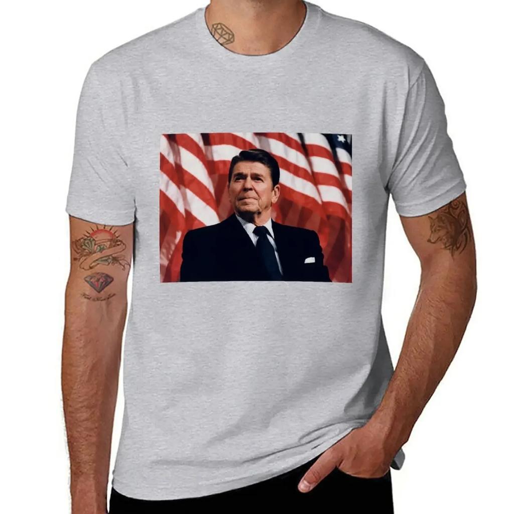 Ronald Reagan T-Shirt cute clothes summer clothes aesthetic clothes mens vintage t shirts