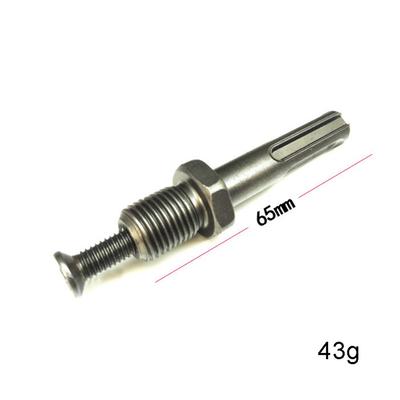 Grijze boorkopadapter ronde SDS Plus schacht 10mm/0,39\"